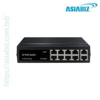 Geneta GNT-P9210EB 8 Port AI PoE Switch